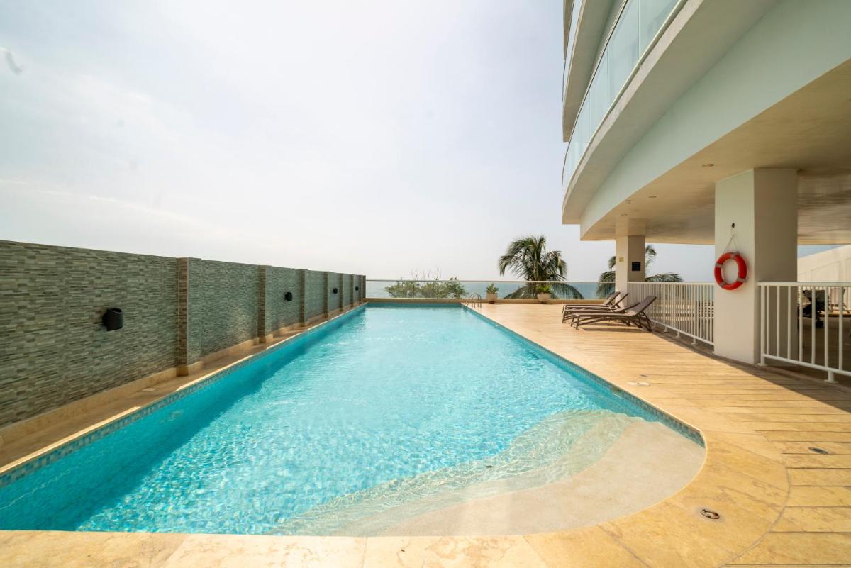 2 Dormitorios Vista Mar con Cocina Piscina y Spa