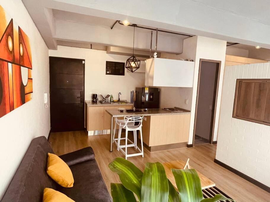 APTOPOR606 - Encantador apartamento tipo loft - Chapinero - Wifi - TV