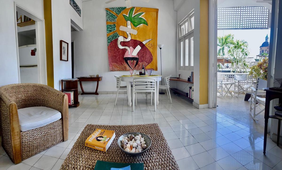Bello apartamento corazón de Cartagena colonial