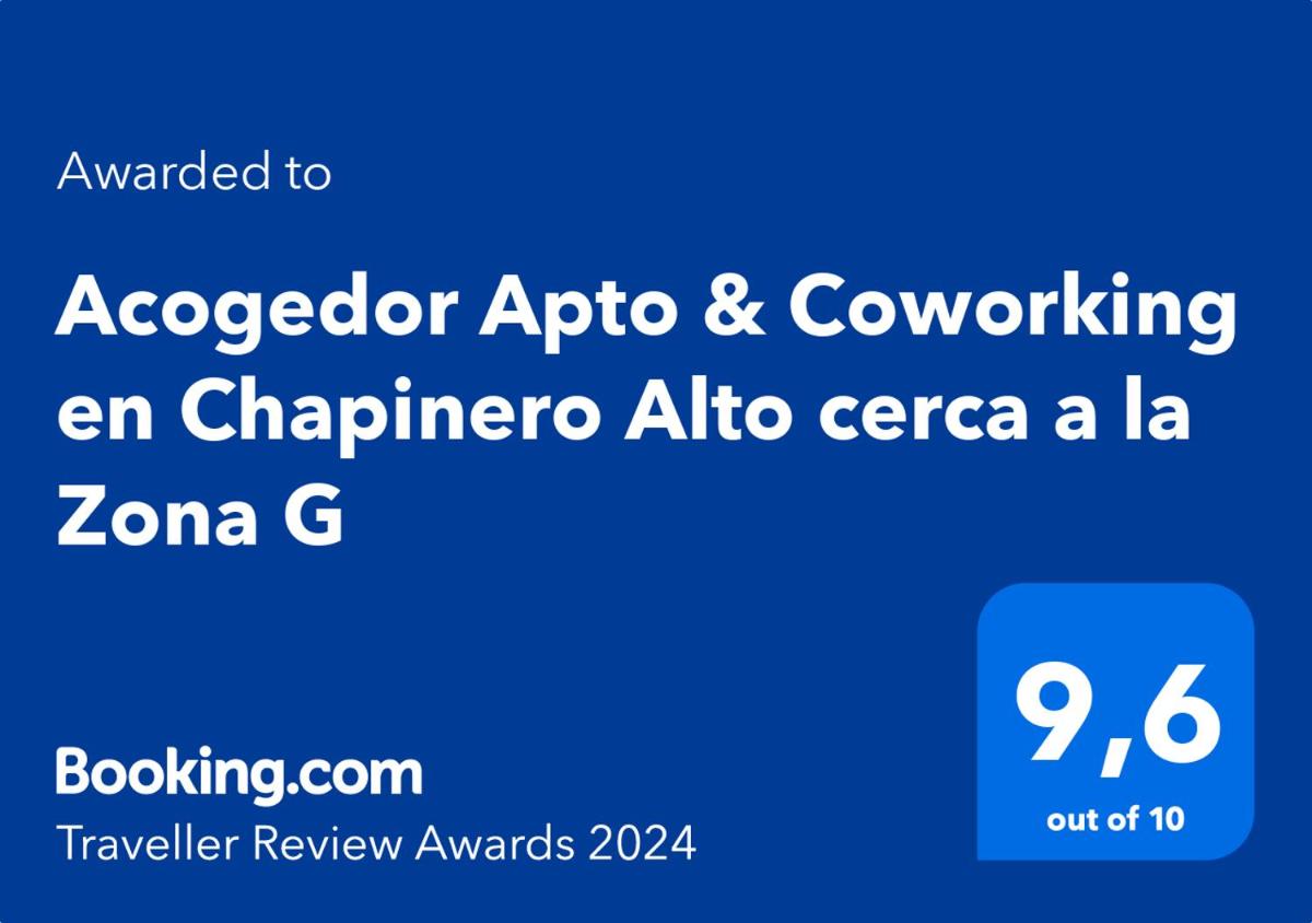 Hermoso Apto con Coworking en Chapinero Alto cerca a la Zona G